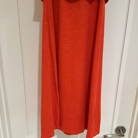 Cabi Weekend Dress Women’s S Orange Knit Knee Length Sleeveless 5972 EUC small - Picture 9 of 10